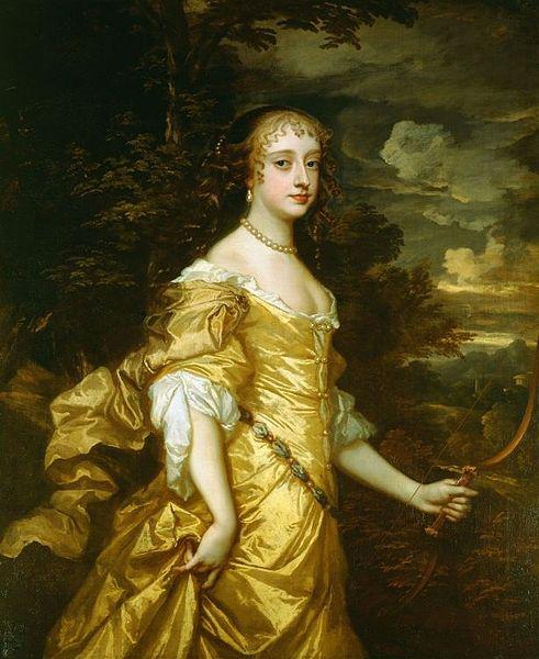 Sir Peter Lely Portrait of Frances Theresa Stuart, Duchess of Richmond and Lennox oil painting image